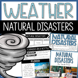 Natural Disasters Unit with Lesson Plans, Worksheets and Activities