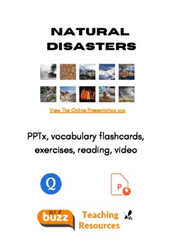 Preview of Natural Disasters. Vocabulary. Weather. Geography. ESL. Reading. ELLs. ELA.