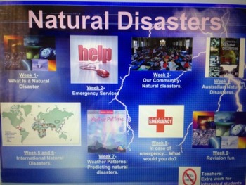 Preview of Natural Disasters- WHOLE TERM DONE FOR YOU Science unit