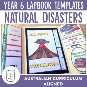 Preview of Natural Disasters and Extreme Weather Lapbook Activities