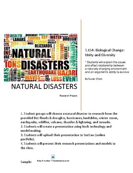 research questions on natural disasters