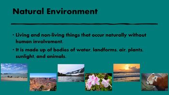 Preview of Natural Environments-Pictures of  Water and Land Formations for Commercial Use.