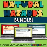 Natural Hazards - Bundle - Google Classroom - Distance Learning!