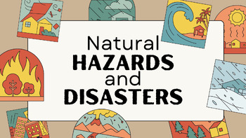 Preview of Natural Hazards & Disasters - Young Learners & Elementary PowerPoint