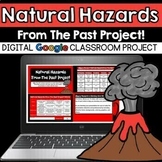 Natural Hazards From The Past Project! - Google - Distance