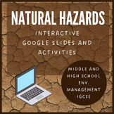 Natural Hazards: Google slides and activities - Full lesson!