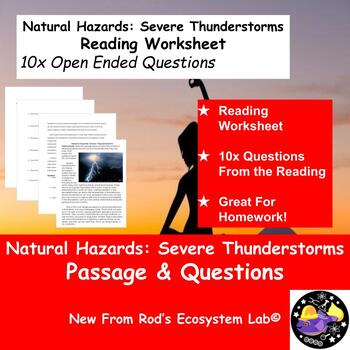 thunderstorm worksheets for middle school
