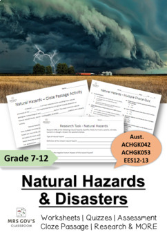 environmental hazards and disasters