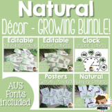 Natural Leaves Decor | Australian Fonts Included