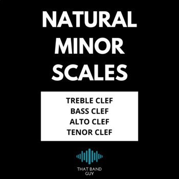 Preview of Natural Minor Scales - Music Theory