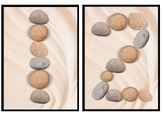 Natural Numbers Sand & Pebbles