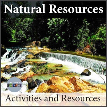 Preview of Natural Resource Activity Packet Earth Science 4th Grade NGSS Science
