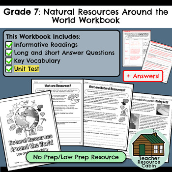 natural resources around the world workbook grade 7 ontario geography