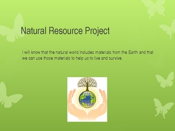 Preview of Natural Resource Project