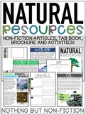 Natural Resources Reading Passages and Activities