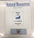 Natural Resources Adapted Binder