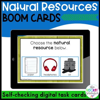 Preview of Natural Resources BOOM™ Cards | Natural Resources Game | Natural Resources Sort