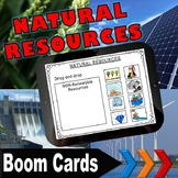 Natural Resources – Boom Cards / Distance Learning / Digit