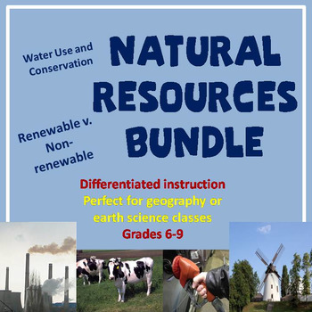 Preview of Natural Resources Bundle