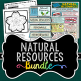 Natural Resources Activity Bundle - Renewable and Nonrenew