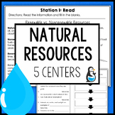Renewable and Nonrenewable Natural Resources Centers | 4th