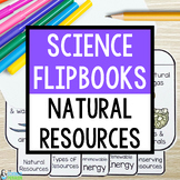 Natural Resources Flipbook | Renewable, Nonrenewable, & Fo