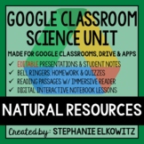 Natural Resources Google Classroom Lesson Bundle