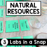 Natural Resources Labs in a Snap | 3rd Grade | Materials a