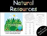 Natural Resources - PreK to G2 - Science