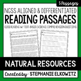 Natural Resources Reading Passages | Printable & Digital |