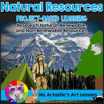 Preview of Natural Resources, Renewable & Non-Renewable Resources, Project-Based Learning
