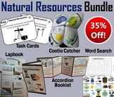 Renewable and Nonrenewable Natural Resources Task Cards an