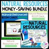 Natural Resources Unit & Boom Cards BUNDLE!