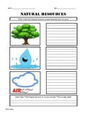 Natural Resources Worksheets | Teachers Pay Teachers