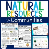 Natural Resources in Communities