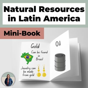 Preview of Natural Resources of Latin America Mini Book Geography Project