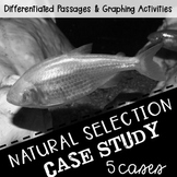 Science Reading Activity: Natural Selection and Graphing BUNDLE
