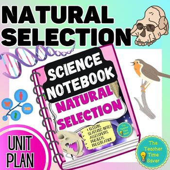 Preview of Natural Selection & Adaptation Curriculum Middle School Biology Science Notebook