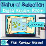 Natural Selection Digital Escape Room Activity - MS-LS4-4 