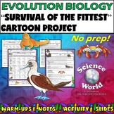 Natural Selection & Evolution Cartoon Project | Biology Li