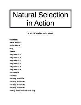 Preview of Natural Selection Skit/Script