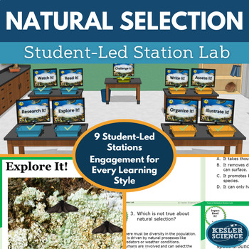 Preview of Natural Selection and Selective Breeding Station Lab