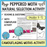 Natural Selection in Peppered Moths Reading, Color, and Ca