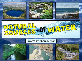 Preview of Natural Sources of Water PowerPoint