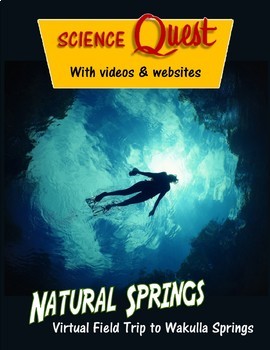 Preview of Virtual Field Trip Internet Activity - Natural Springs - Distance Learning