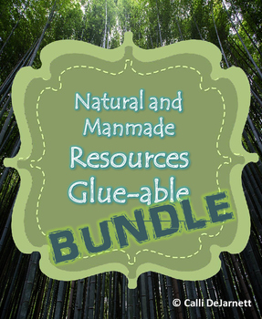 Preview of Natural and Manmade Resources Bundle