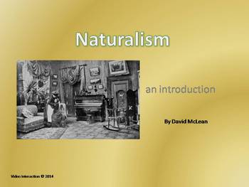Preview of Naturalism - the drama series