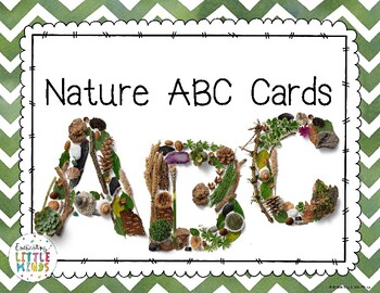 Preview of Nature ABC Cards