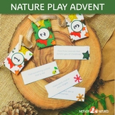 Nature ADVENT Calendar | Nature Play Advent Printable | Mo