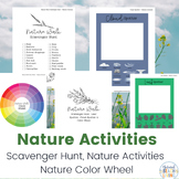 Nature Activities, Scavenger Hunt, Leaf Identifier, Types 